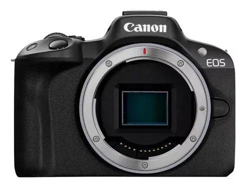 Canon EOS R50 - Digitalkamera - spejlløst - 24.2 MP - APS-C - 4K / 30 fps - 8.3x optisk zoom RF-S 18-150 mm F3.5-6.3 IS STM objektiv - Wi-Fi, Bluetooth - sort