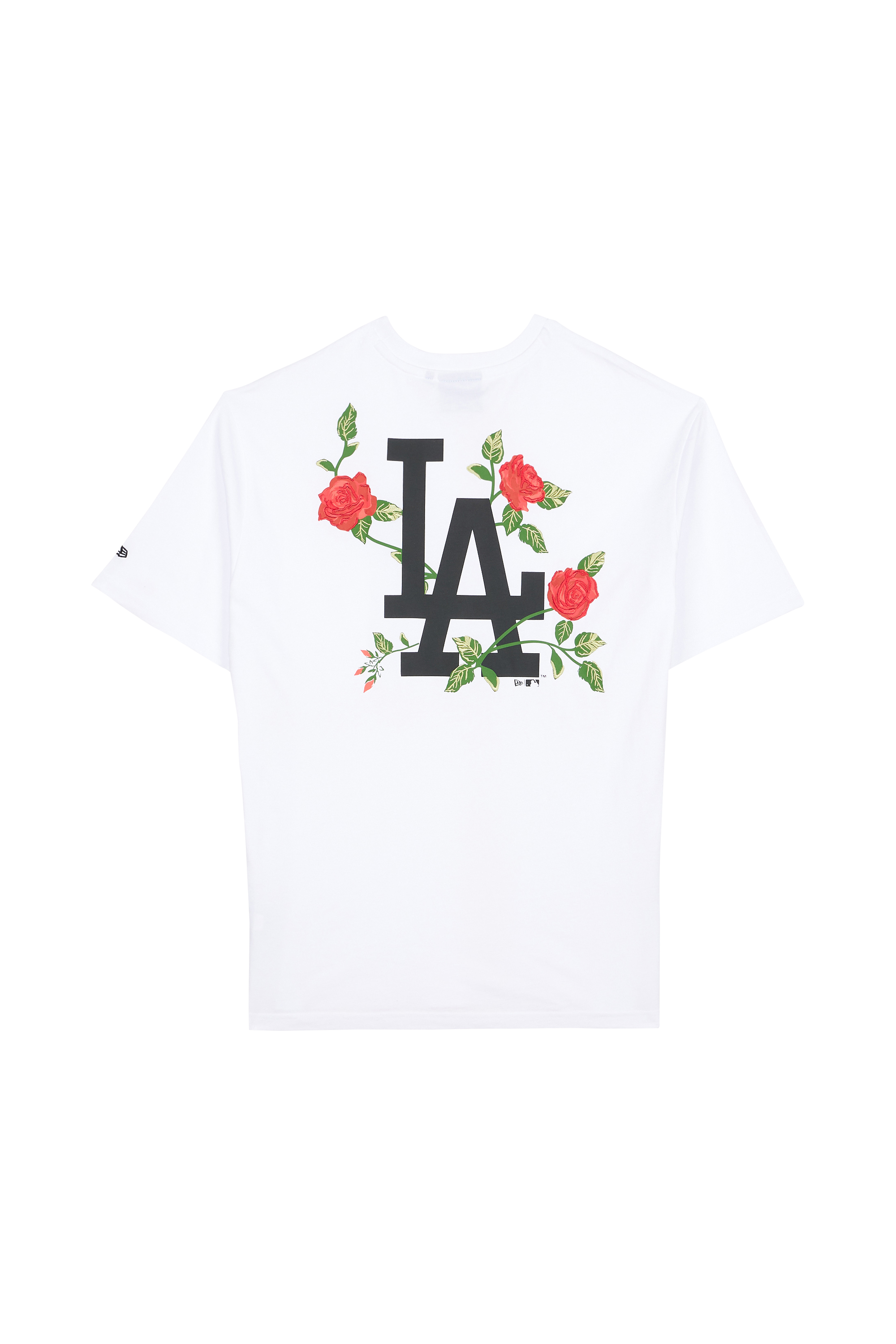 NEW ERA T-SHIRT FLORAL GRAPHIC Blanc