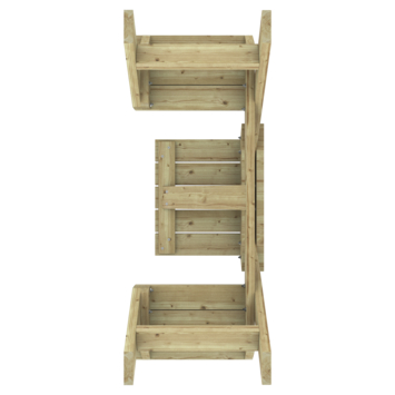 Picknicktafel Bente grenen hout 80 x 58 x 160 cm