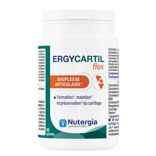 Ostéo-articulaire - ERGYCARTIL Flex - Articulations - 90 Gélules