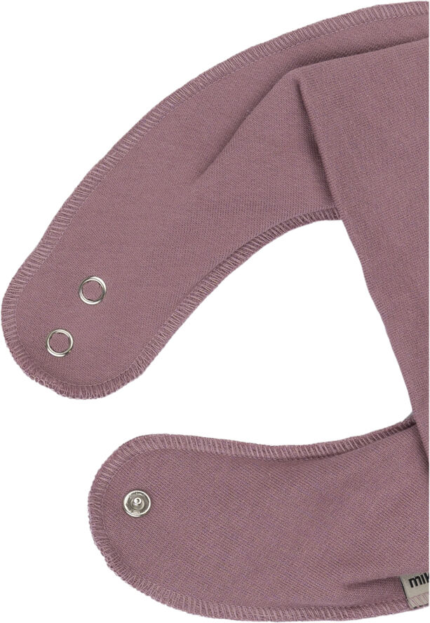 Mikk-Line Cotton Bibs - Triangle Dusty rosebon