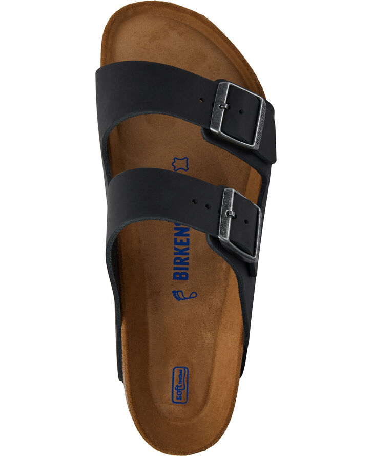 Birkenstock Arizona NU Oiled SFB Sort