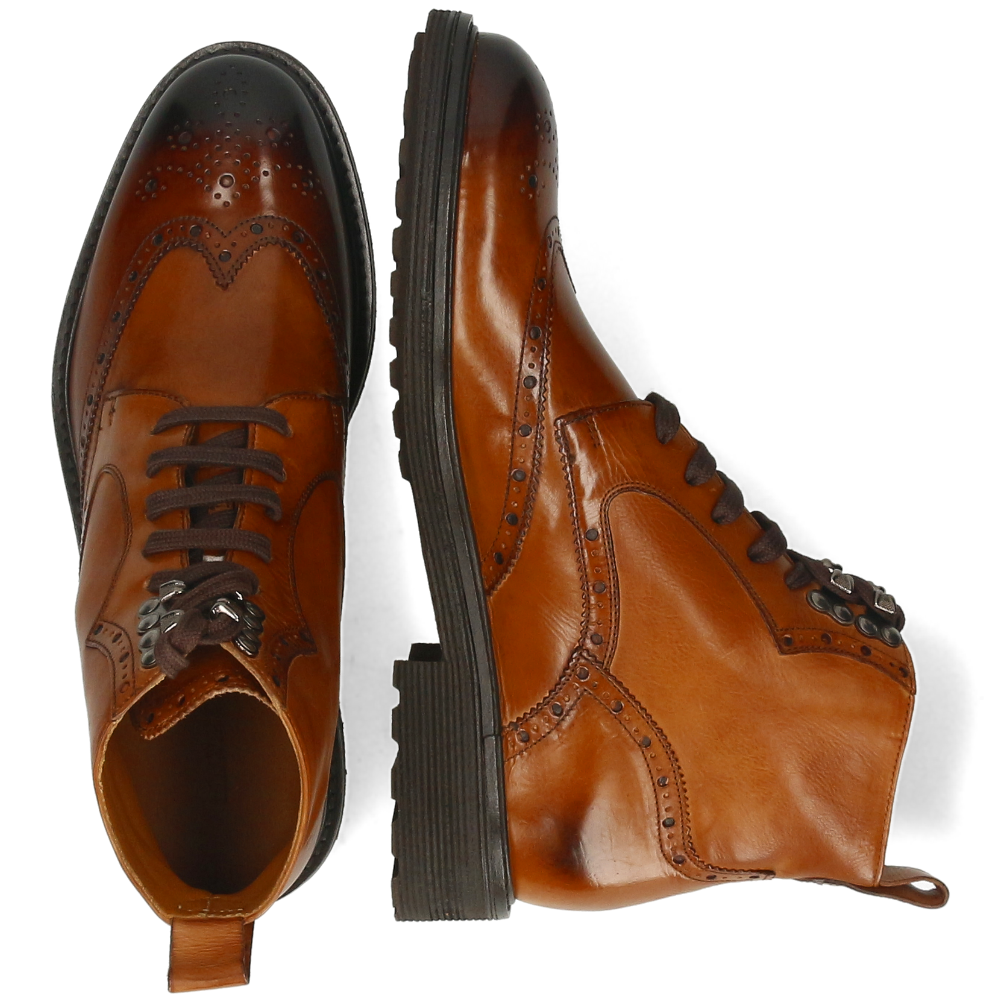 TREVOR 34 - Bottines en cuir | Marron