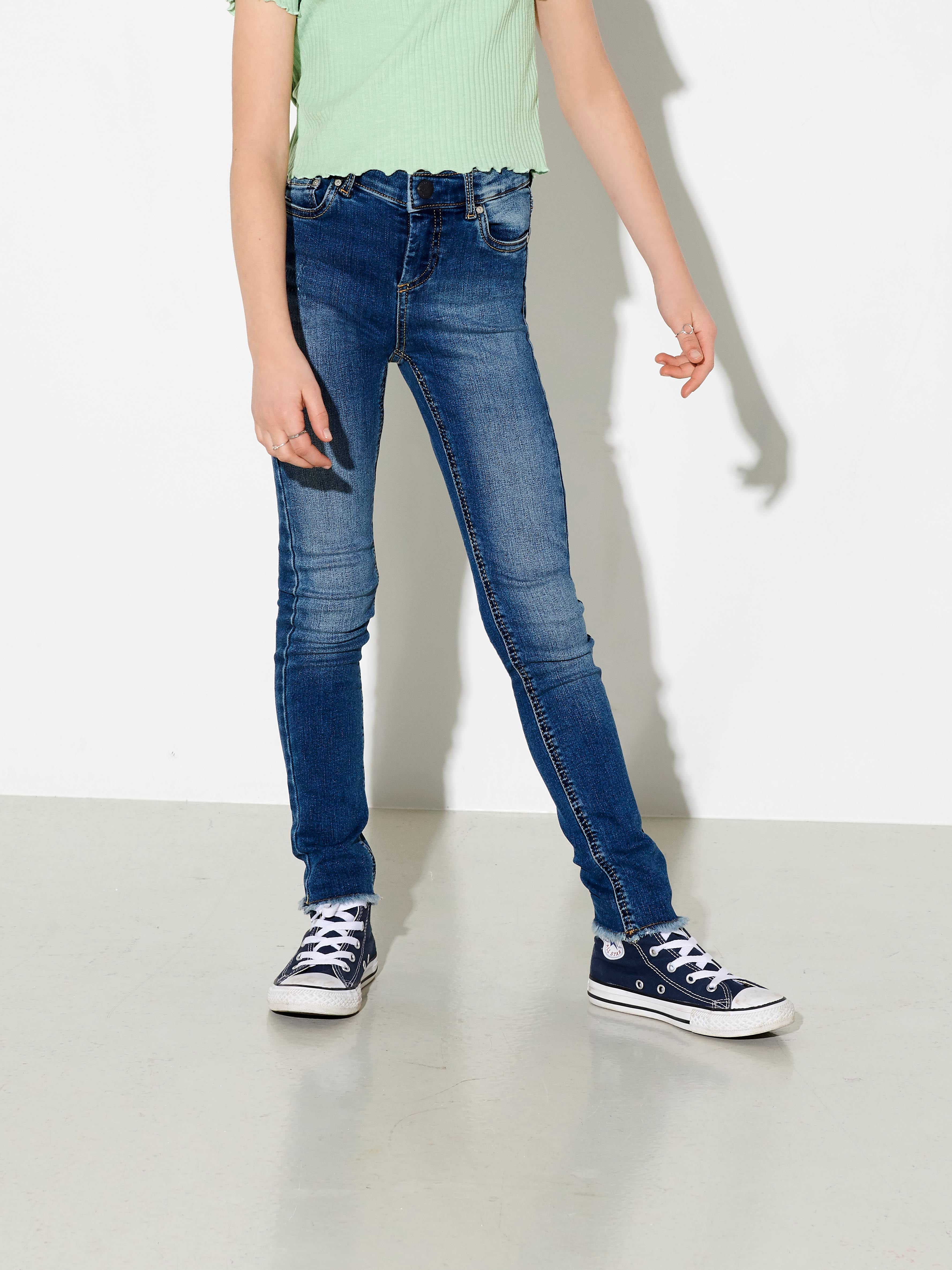 KONBLUSH Mittlere Taille Skinny Fit Jeans Medium Blue Denim