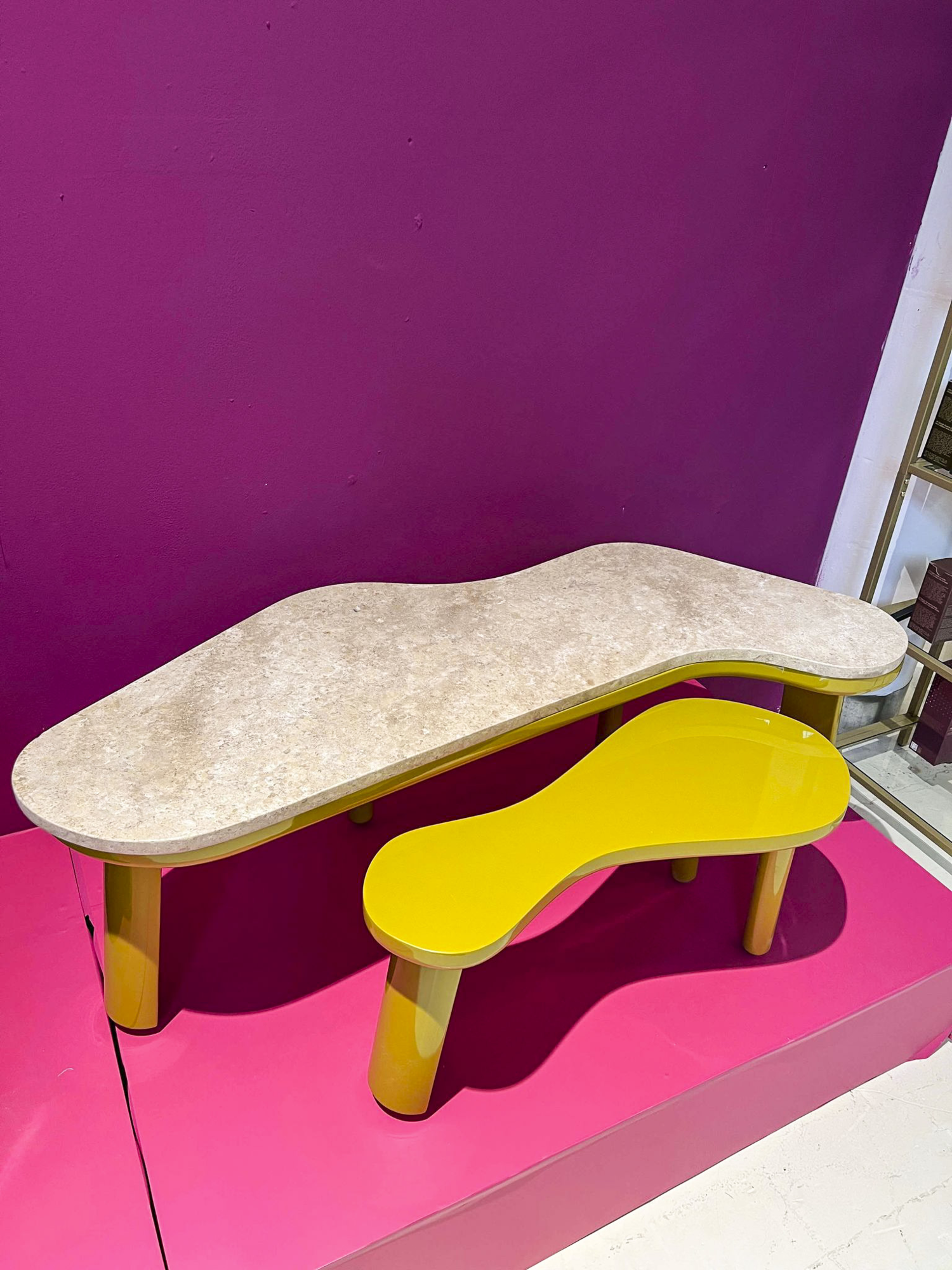 Salontafel Druppel – set van 2 Druppel Salontafel Set