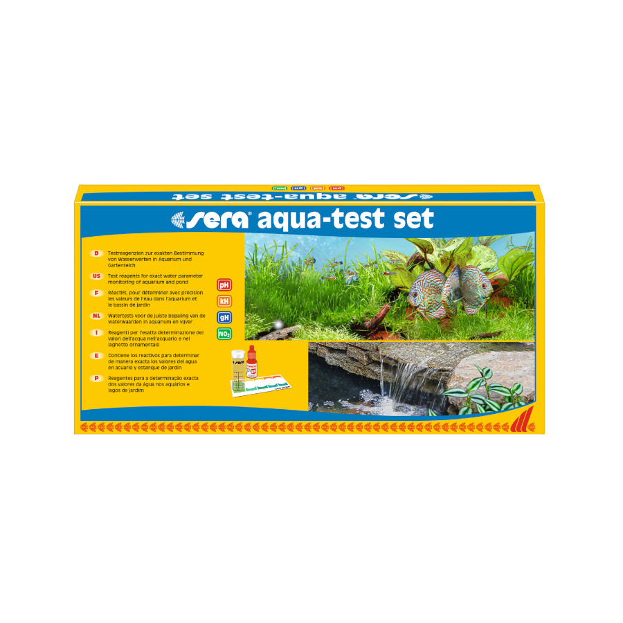 Kit de teste de água para aquário Sera AquaTest