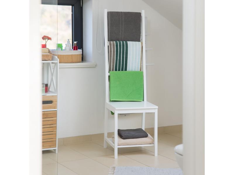 relaxdays Garderobenständer mit 3 Streben 133 x 40 x 42 cm, Freistehender Kleiderständer
