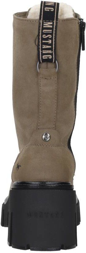 Mustang Veterschoenen Hoog taupe