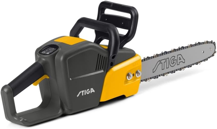 STIGA CS 700e Akku-Kettensäge, 48V ePower, 1,2 kW bürstenloser Motor, PX Low Profile Kette, LED-Panel, Soft-Touch-Griff, Akku und Ladegerät nicht enthalten