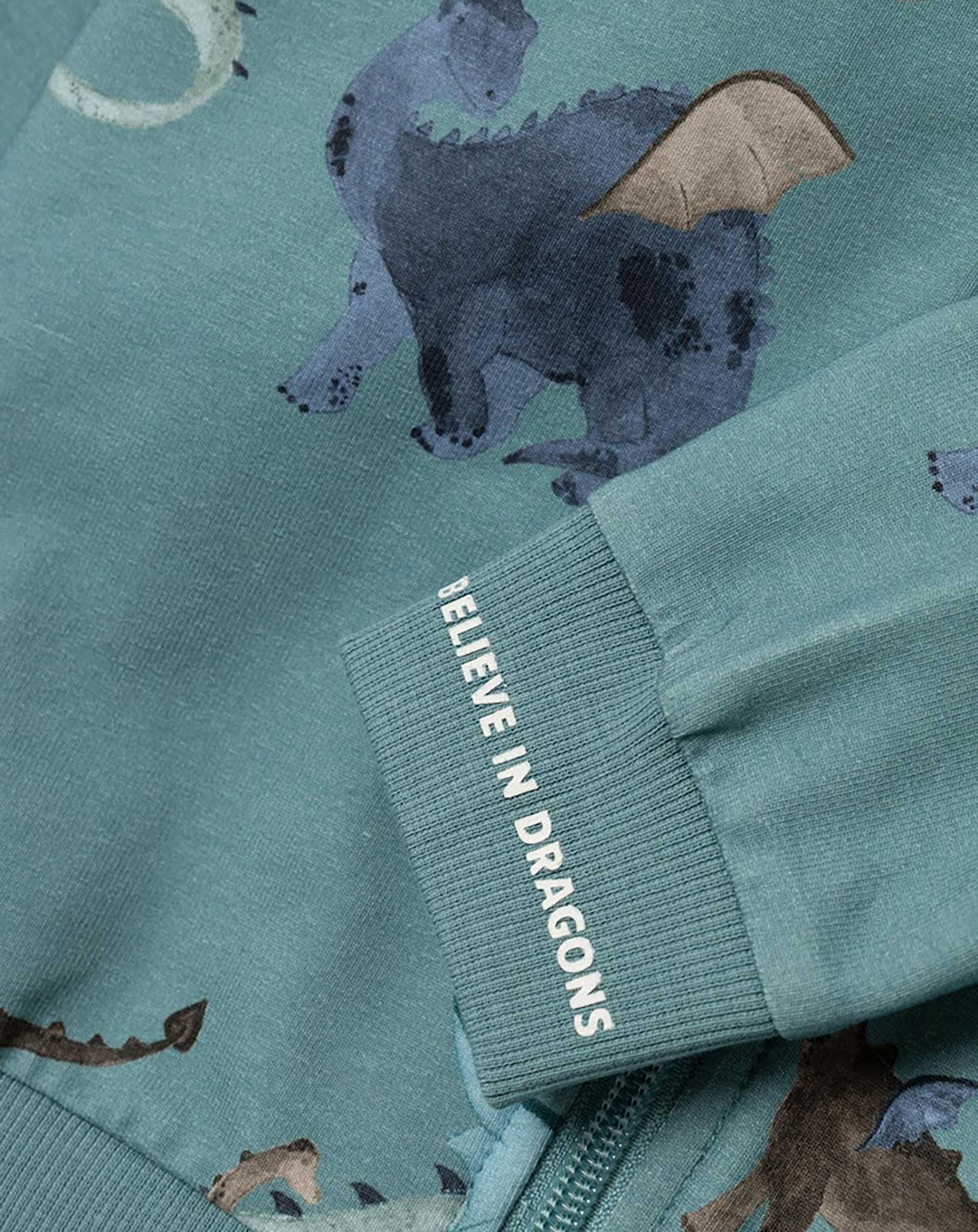 Sweatjacke NMMDRAGON DRAGONS in mineral blue