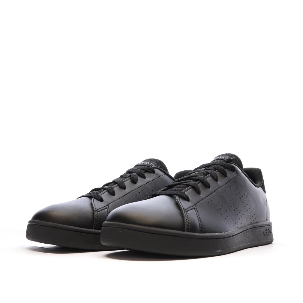 Adidas Baskets Noir Mixte Adidas Advantage