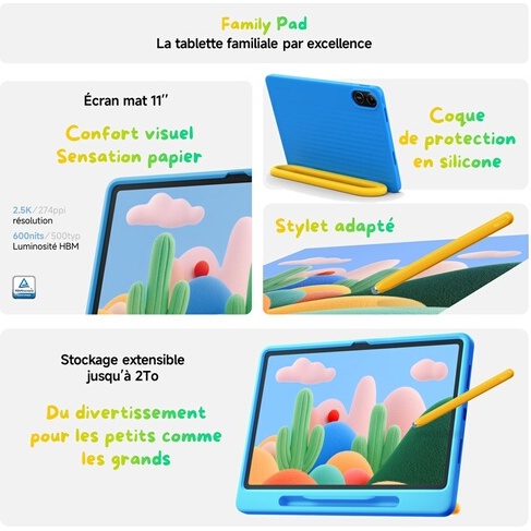 Tablette tactile Xiaomi Pack Redmi Pad 2 Play 11