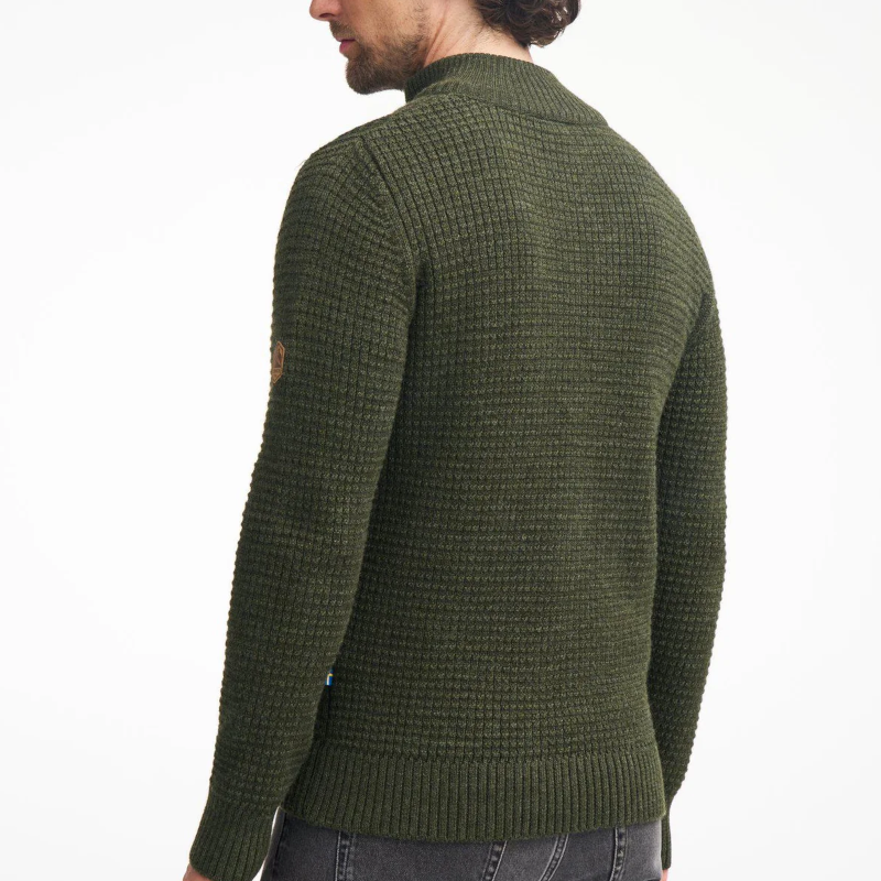 Ivanhoe moritz half zip heren trui - red