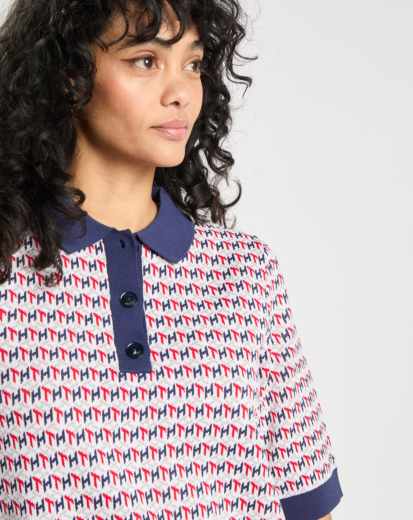 Tommy Hilfiger Robe cube shift multicolore