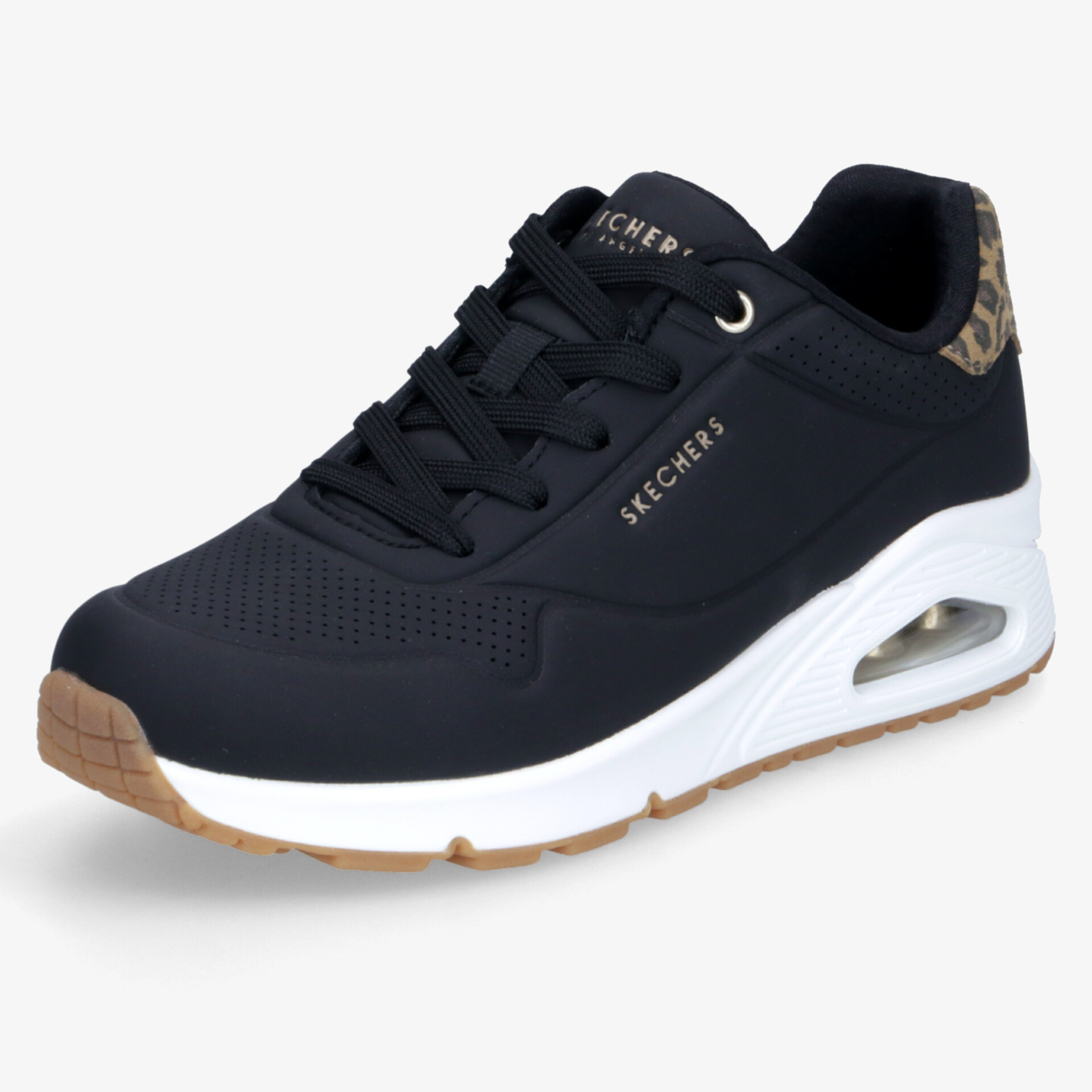SKECHERS UNO JUNGLE NITE Damen Sneaker Low schwarz
