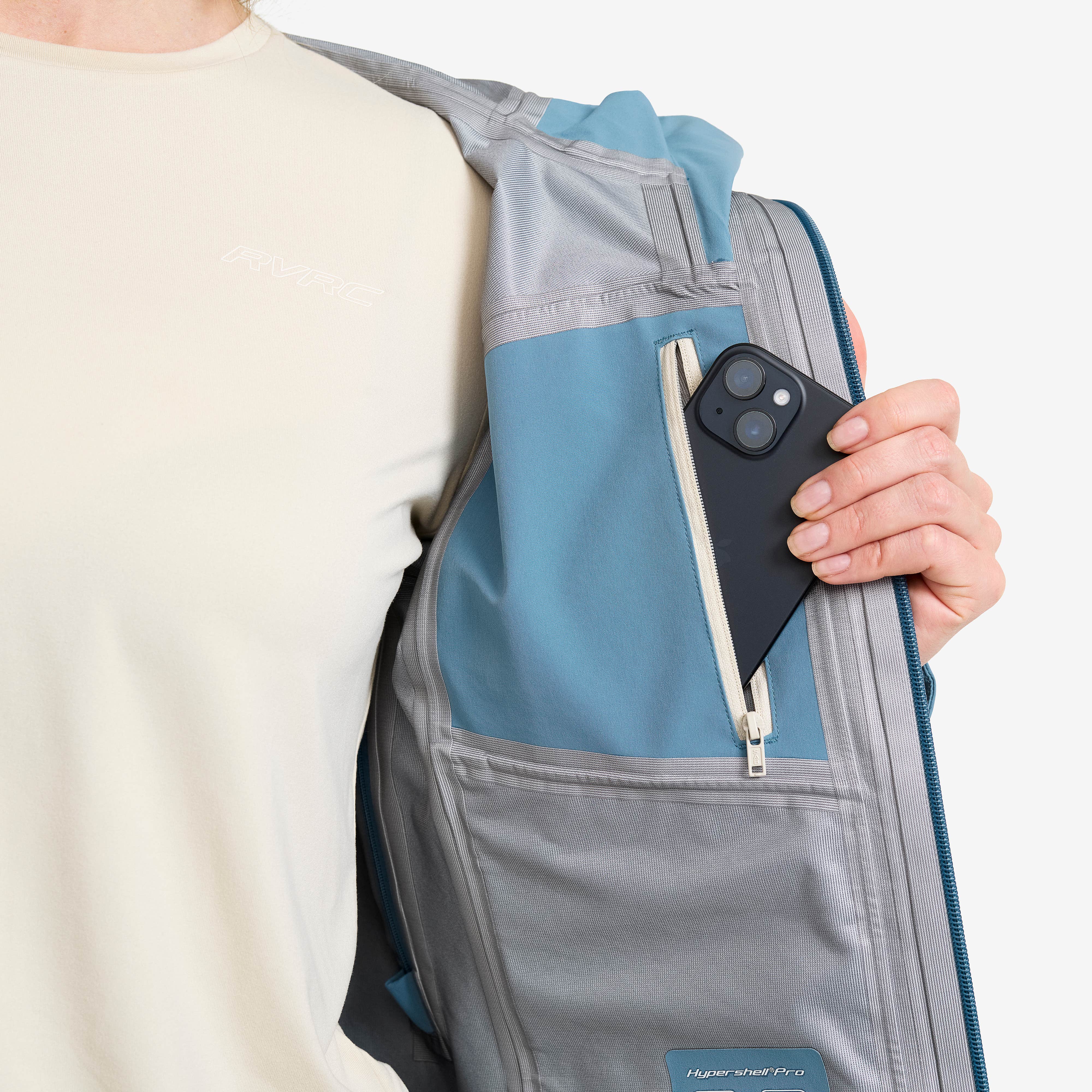 Cyclone 3L Shell Jacket Dame Captain's Blue