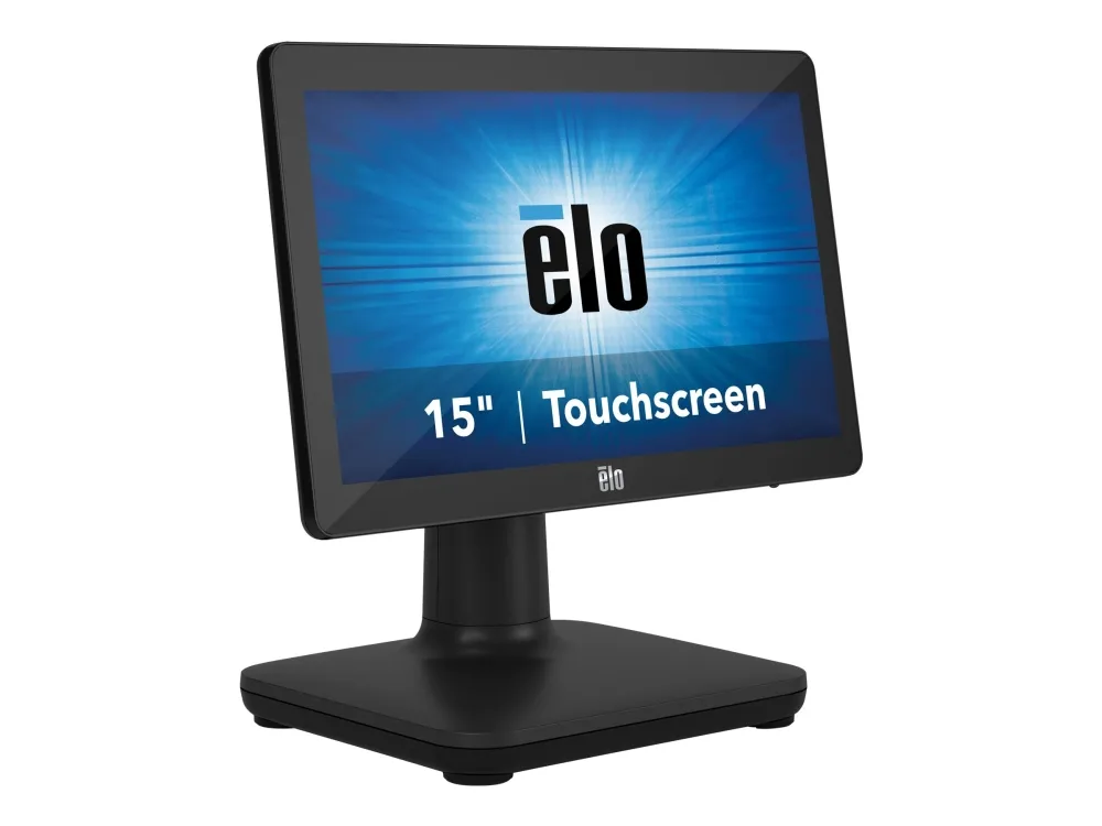 EloPOS System i5 - Alt-i-én 1 x Core i5 8500T / op til 3.5 GHz - vPro - RAM 8 GB - SSD 128 GB - UHD Graphics 630 - Gigabit Ethernet - intet OS - skærm: LED 15.6