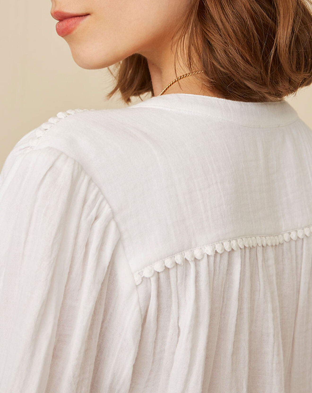 Harris Wilson Robe Emeraude blanche