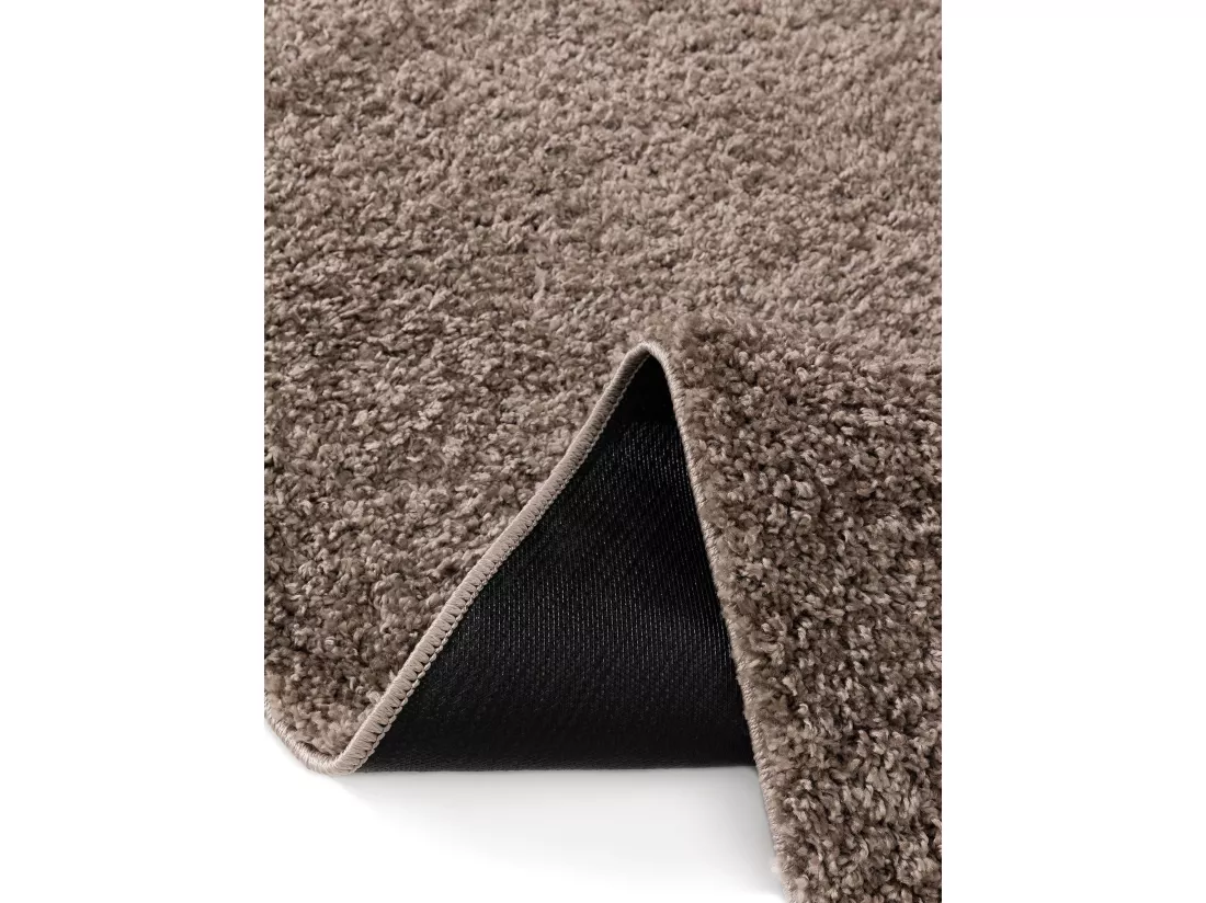 Tapis à poils longs Soho Taupe 70x200 cm