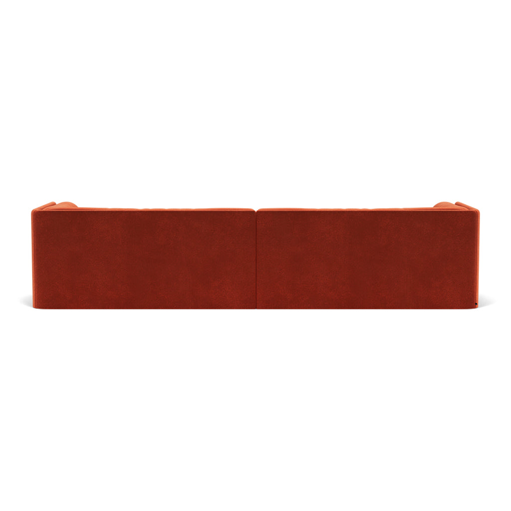 FÃST Bolster Hoekbank met Chaise Longue - Royal / Saffron