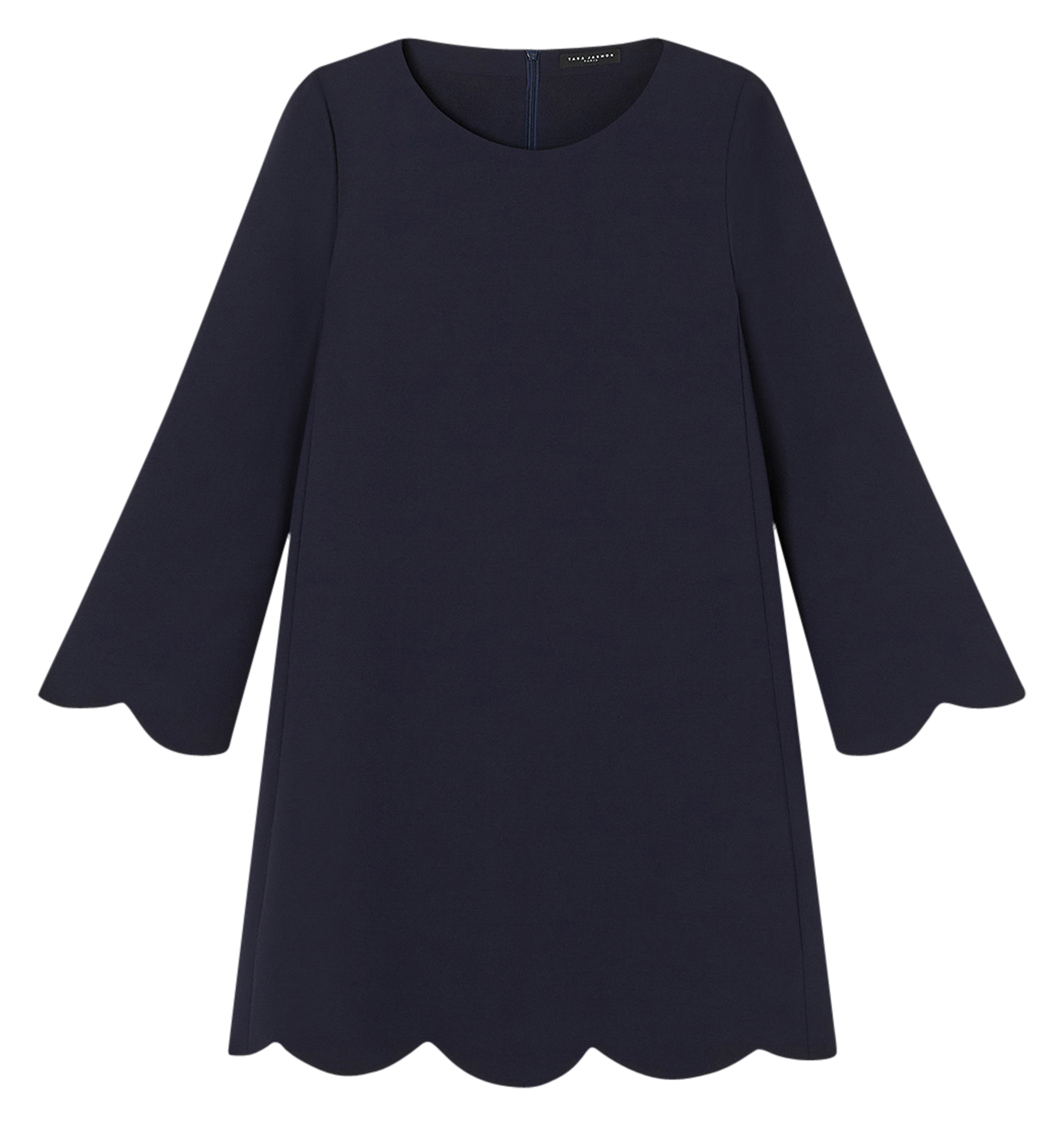 RUODA - Robe courte trapèze| Noir