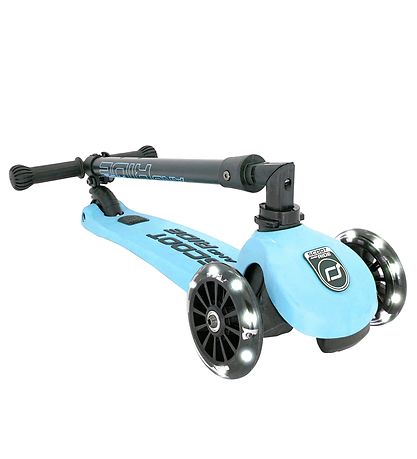 Scoot and Ride Highway Kick 3 - LED - Blåeberry