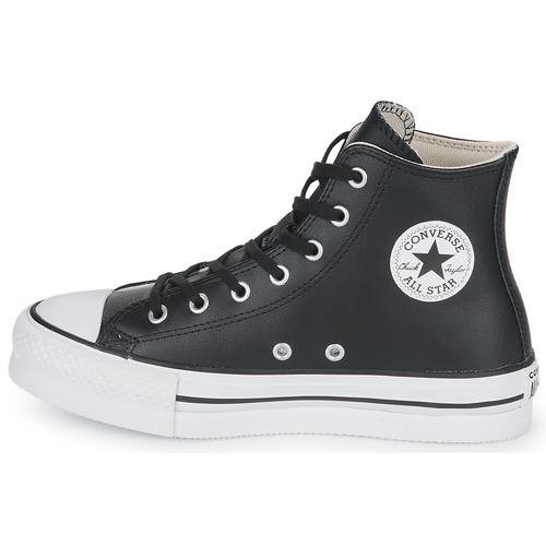 Converse - Chuck Taylor All Star Eva Lift Leather Foundation Hi - Noir
