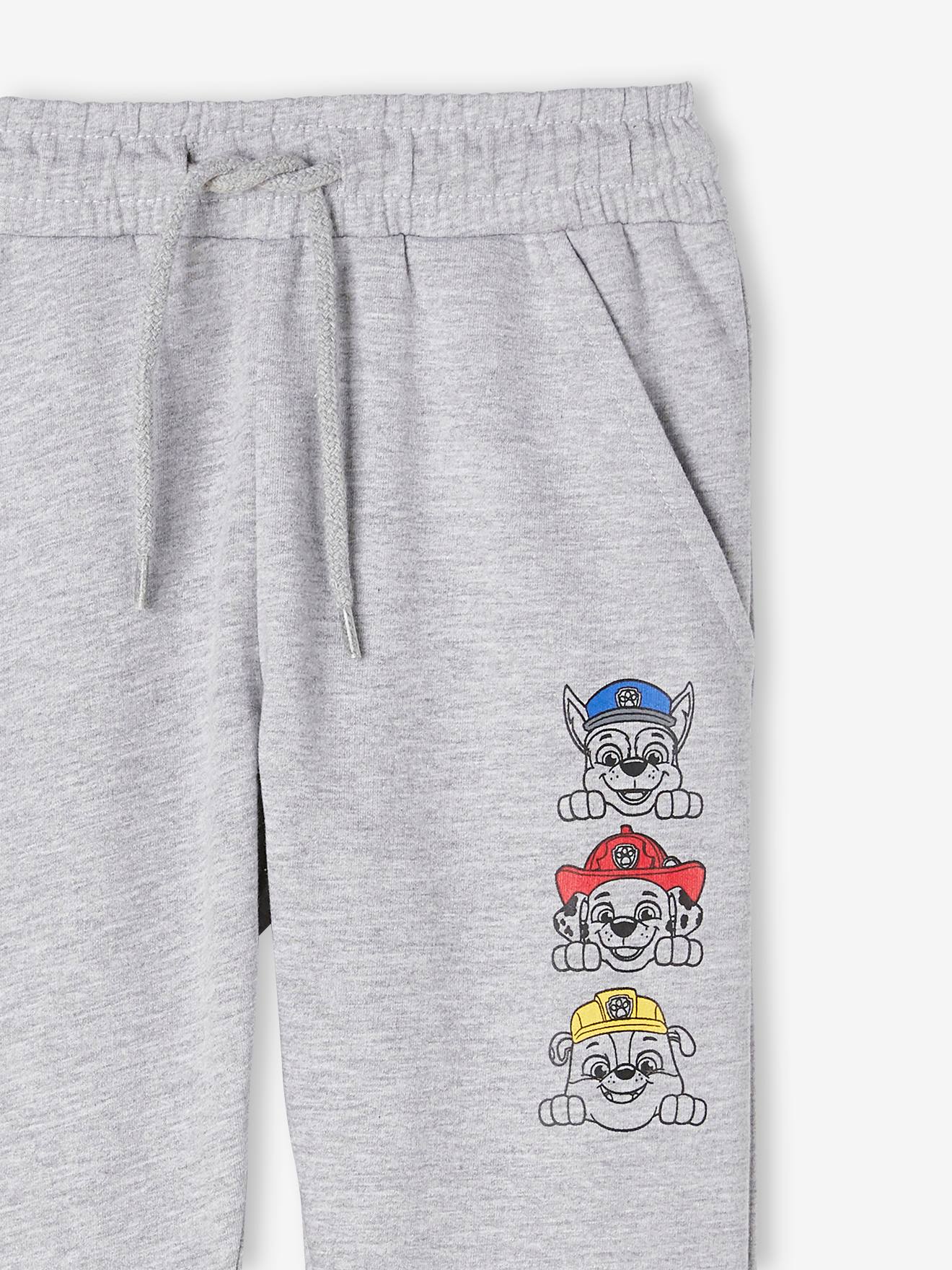 Calça de moletom infantil Paw Patrol®, cinza mesclado