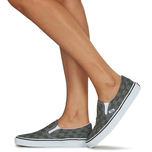 Vans - CLASSIC SLIP-ON - Gris / Noir