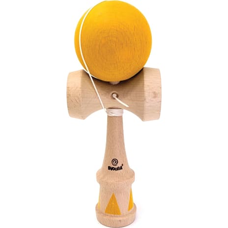 Kendama trælegetøj - gul