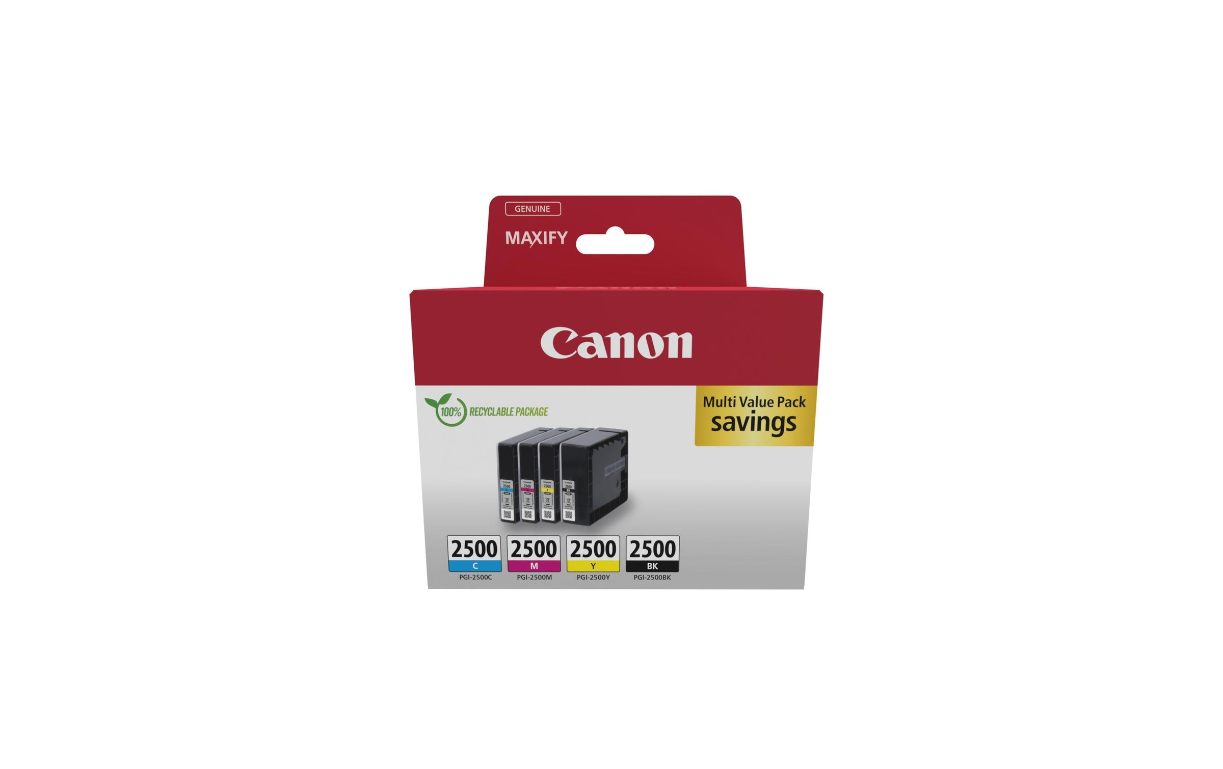 Canon Tintenpatrone »PGI-2500 BK/C/M/Y«