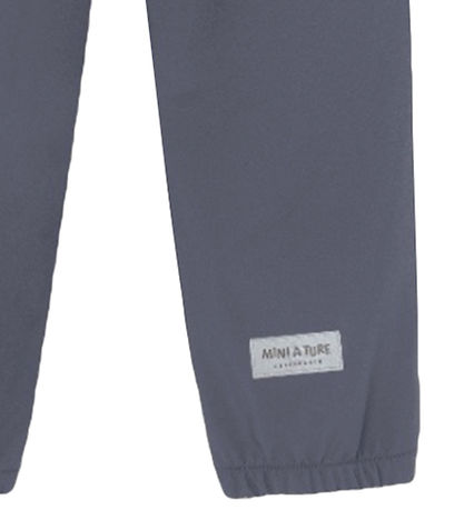 Mini A Ture Softshellhosen m. Fleece - MatAian - Ombre Blue