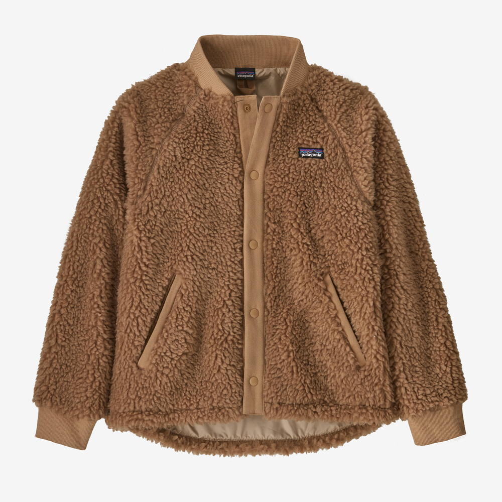 Retro-X Fleece-Bomberjacke für Kinder