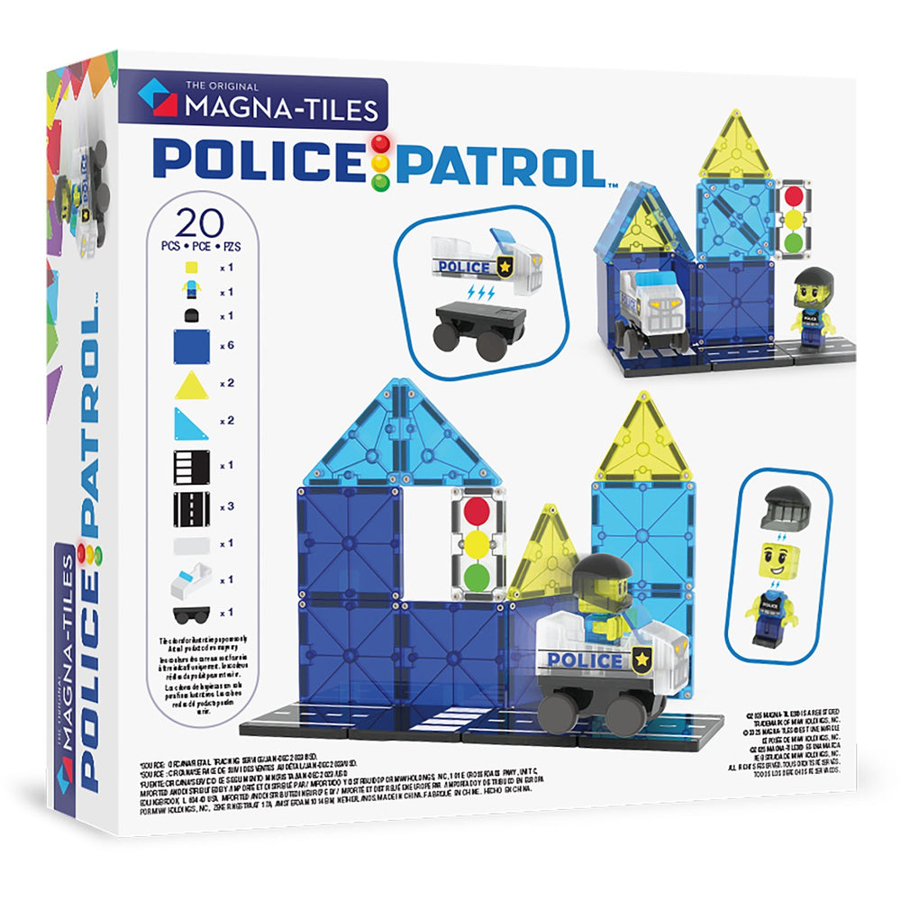 Køb Magna-Tiles® Police Patrol 20 Pcs
