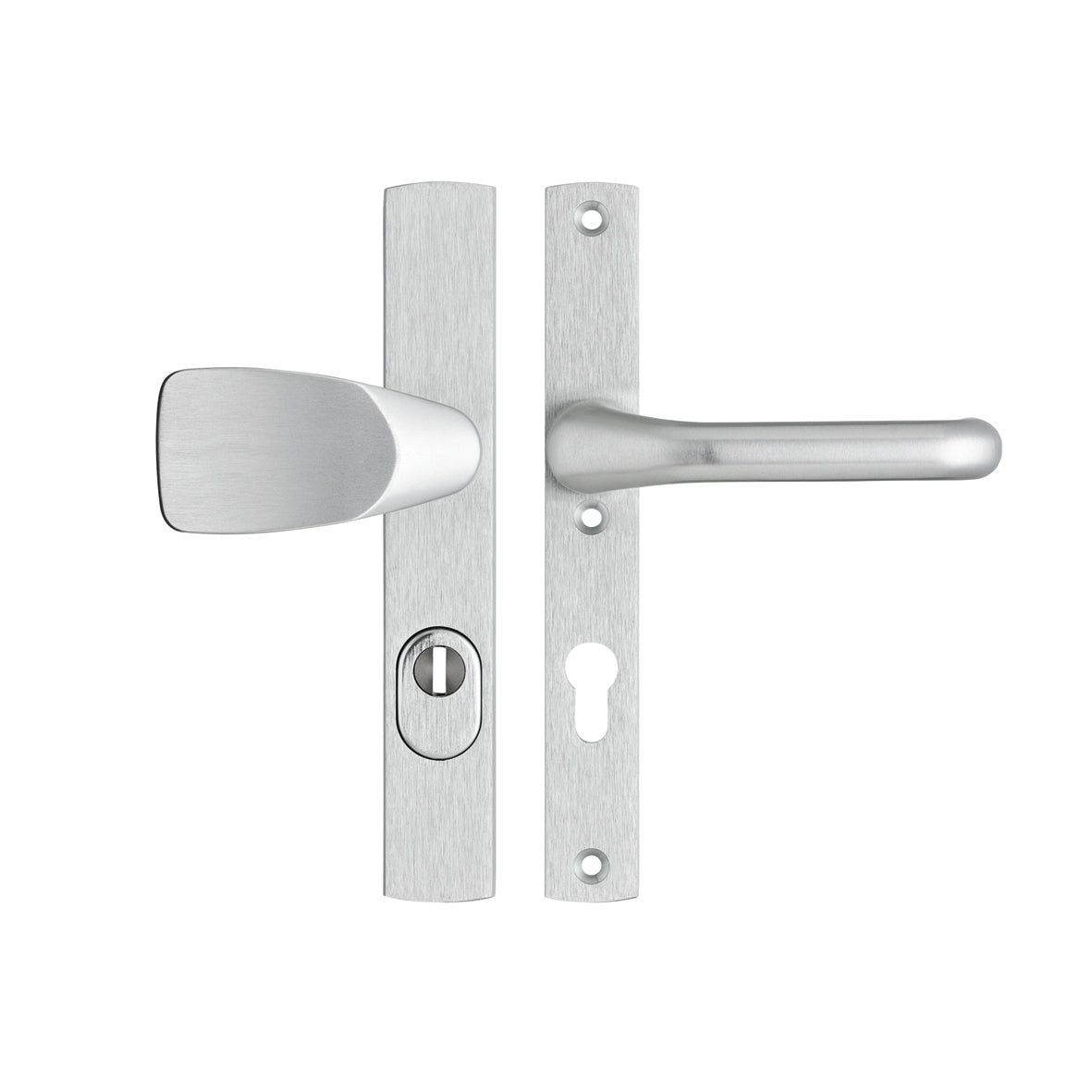 AXA 6762 Veiligheidsbeslag Premium smal Wing-knop kruk Flow PC72 anti-kerntrek F1 - 6762-53-11/72