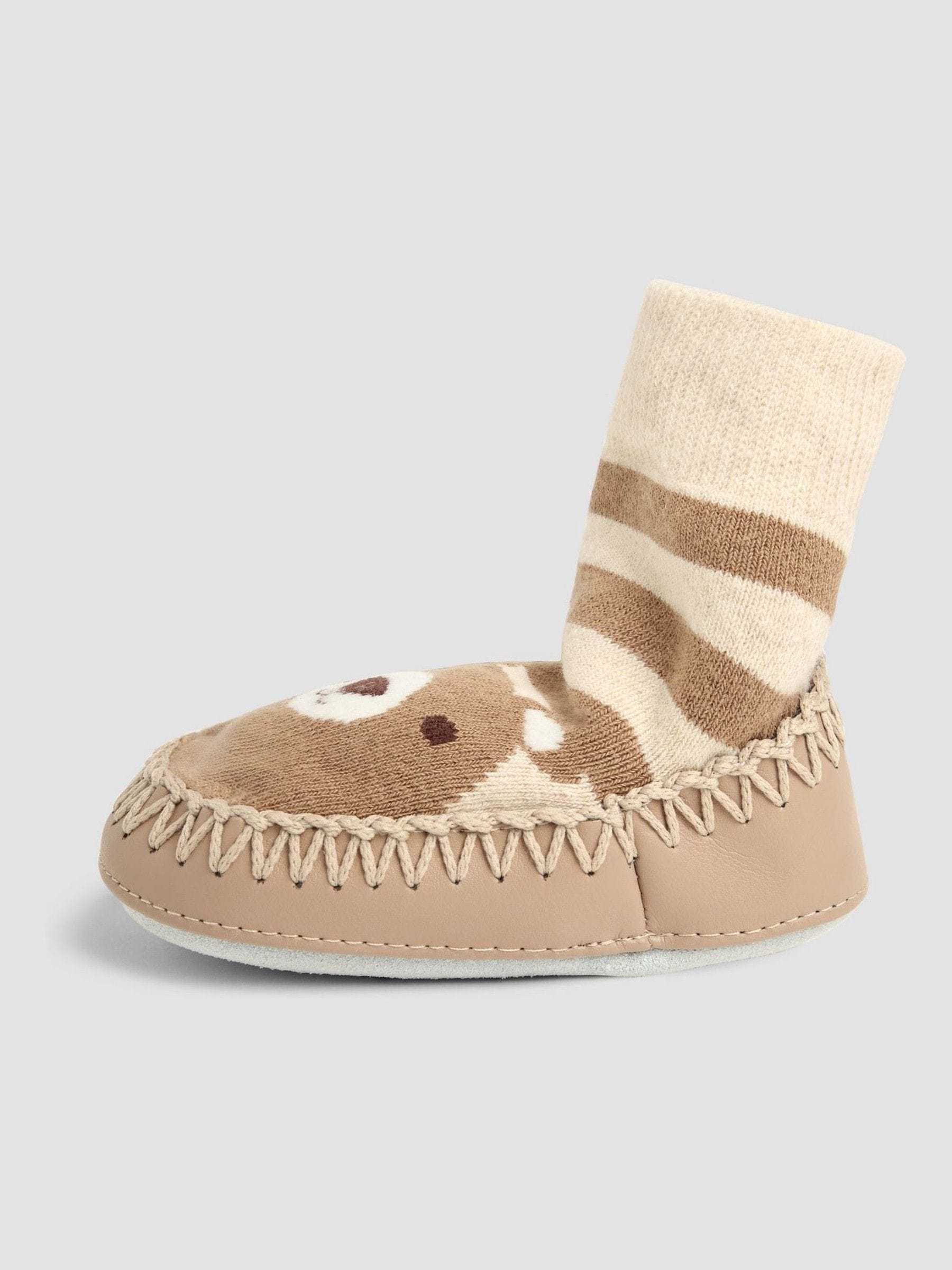 Jojo Maman Bébé moccasin pantoffelsokken