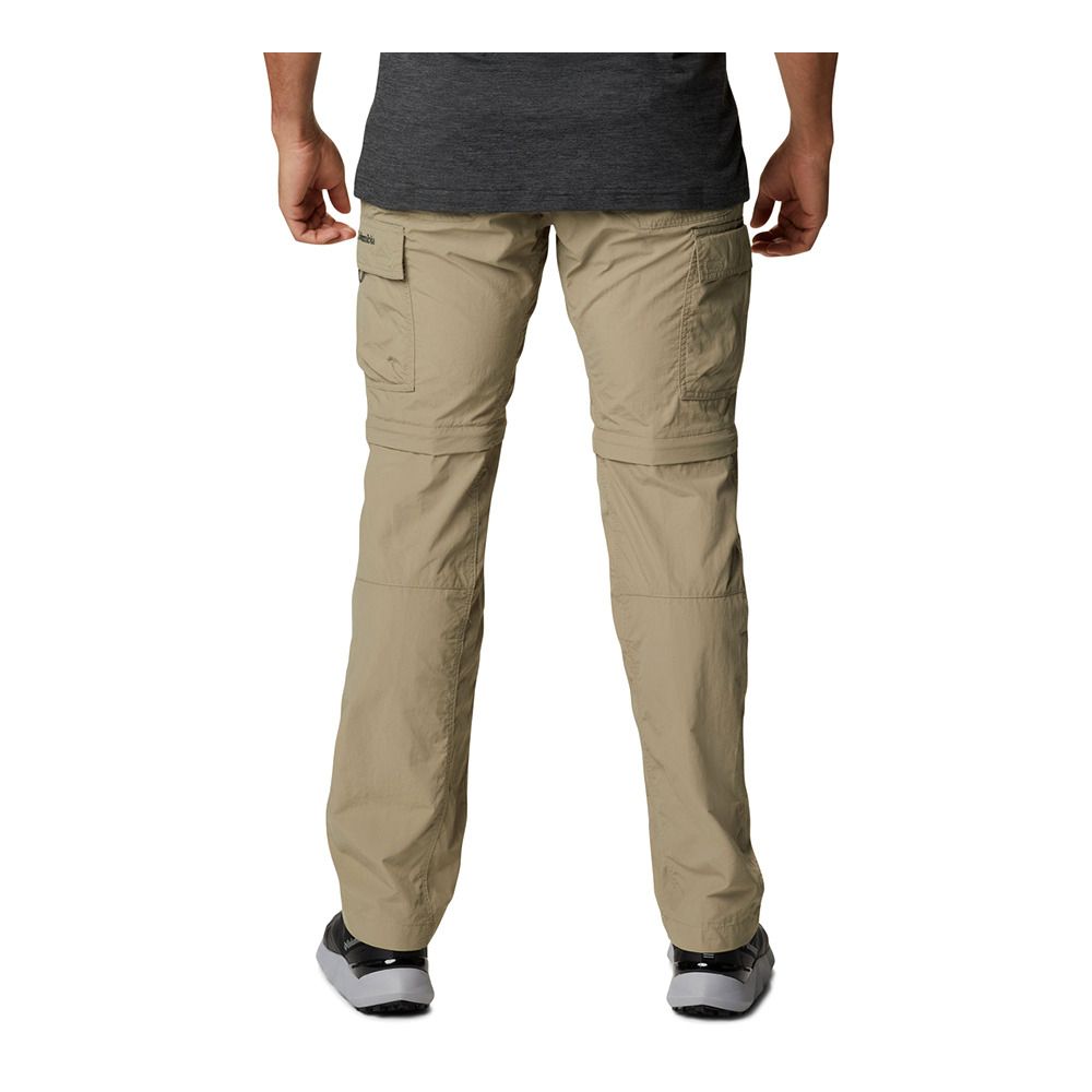 Columbia SILVER RIDGE II - Pantalon convertible Homme tusk