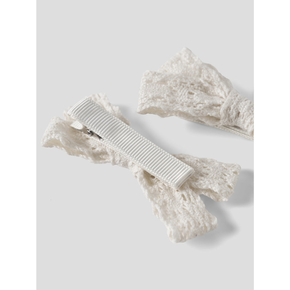 Køb Lil'Atelier Coconut Milk Nmfacc-Lola 2 Pak Hair Clips Lil