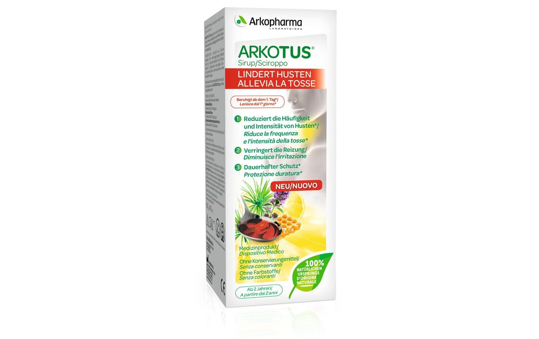 Arkotus natürlicher Hustensirup 140 mlHustensirup
