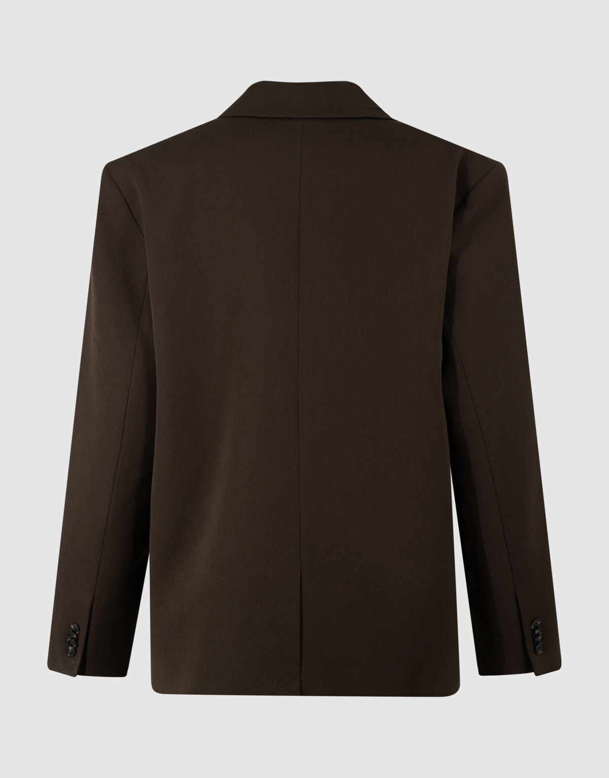 Tapered Blazer Donkerbruin By Lonneke