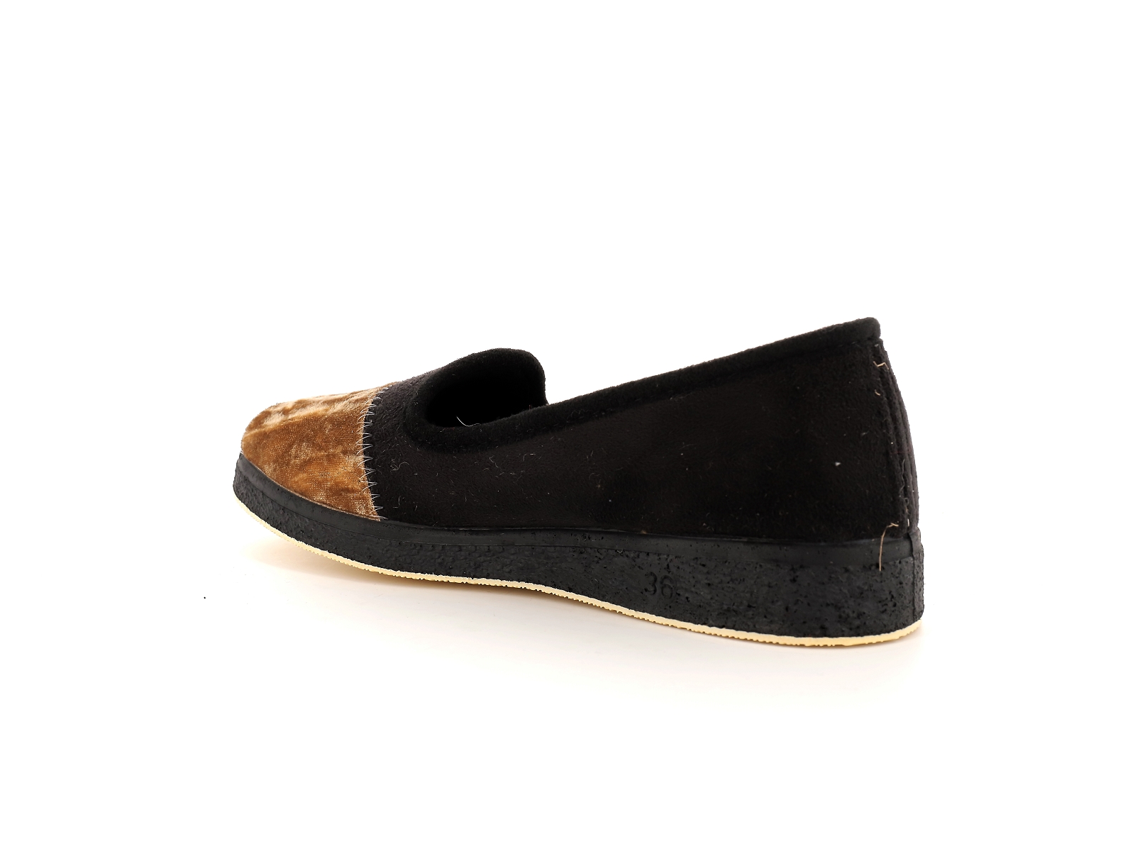 S brand-AUTRANS Textile Noir Or
