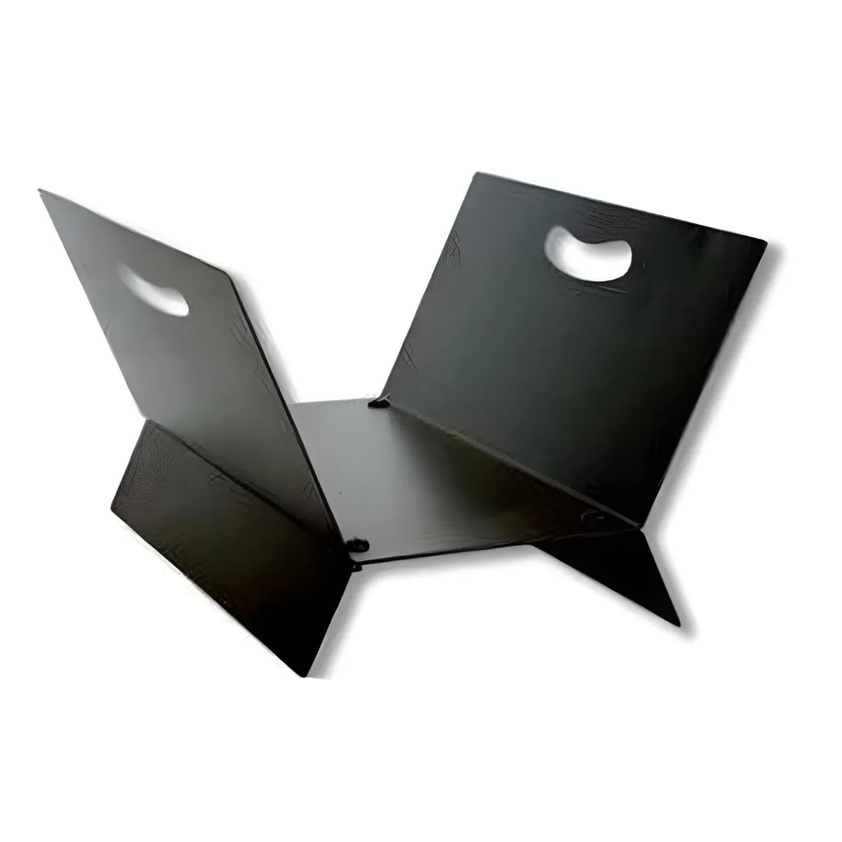 Visiodirect Panier à bûches en fer forgé