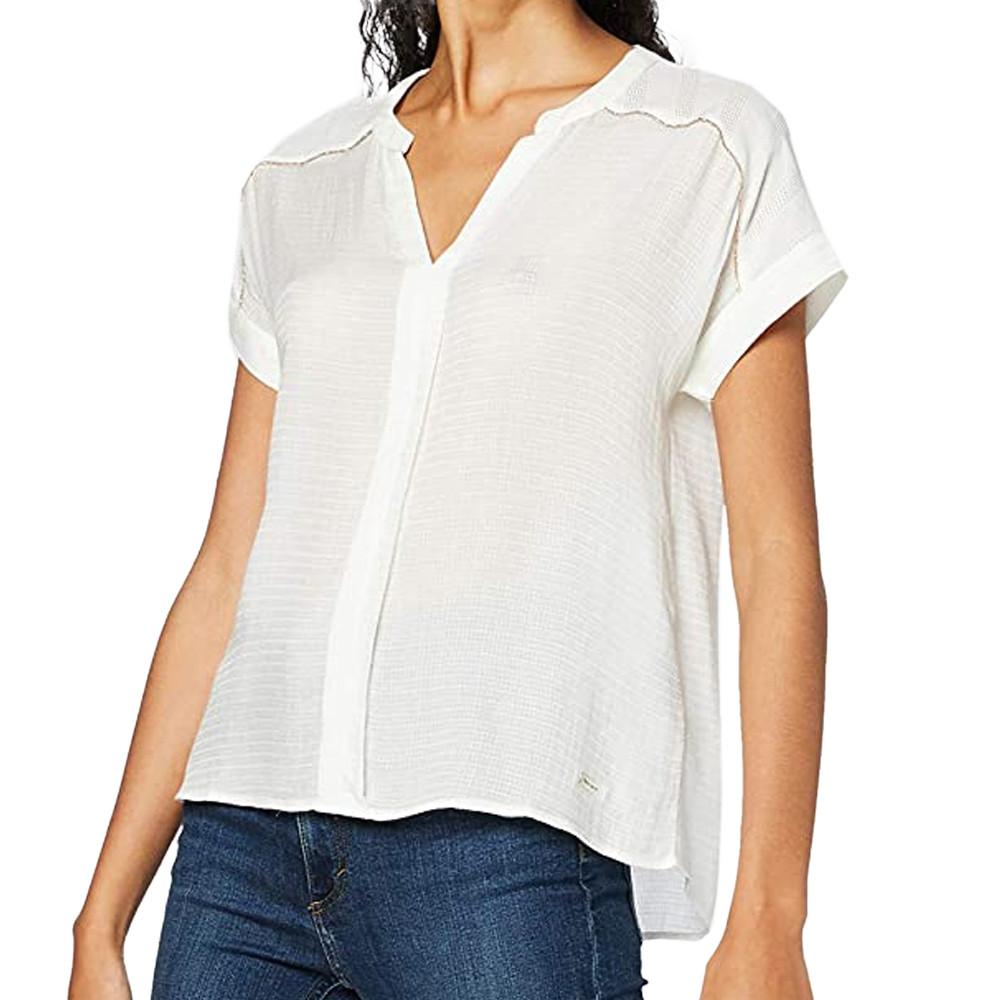 Teddy Smith Blouse Blanche Femme Teddy Smith Tami