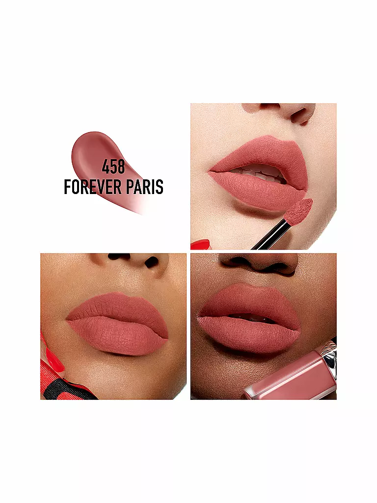 DIOR Lipgloss - Rouge Dior Forever Liquid ( 458 Forever Paris )  rosa