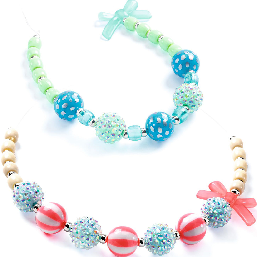 Djeco kralenset bubbels - zilver