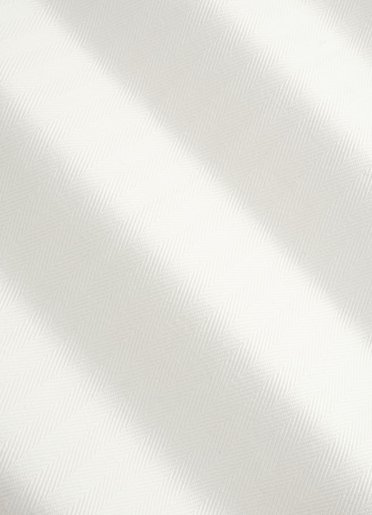 Pantalon Wide Leg Tapered blanc cassé à chevrons