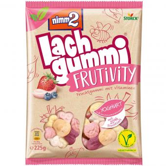 Storck Nimm2 Lachgummi Frutivity Yoghurt 225g MHD:30.8.25