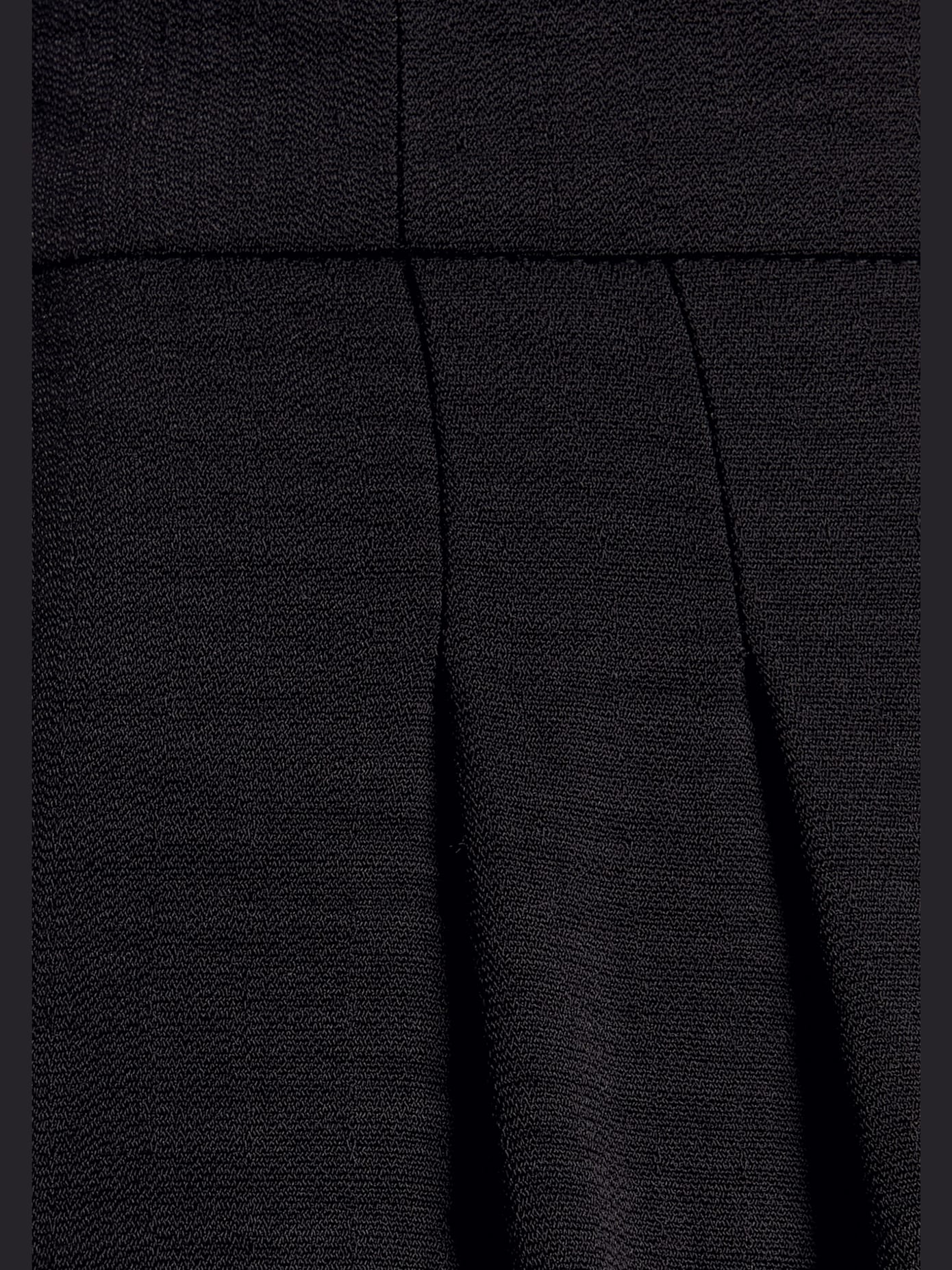 Pantalon ceinture lisse devant