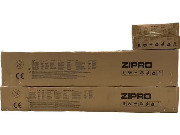 Zipro Trampolin med net og stige Ø374cm   pose til sko