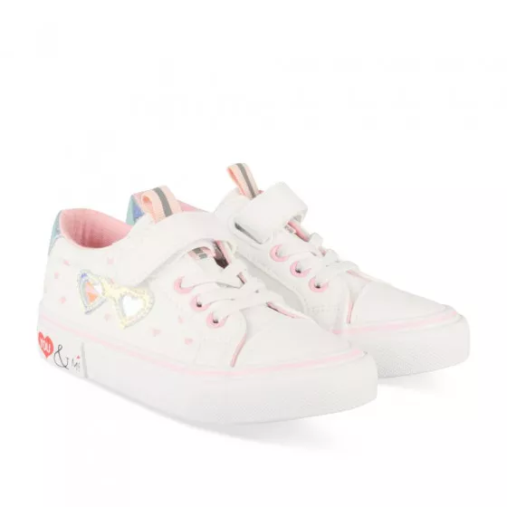 Baskets BLANC NINI & GIRLS